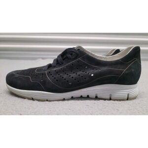 Mephisto Shoes Womens 10 Black Suede Leather Runoff Air-Jet‎ System